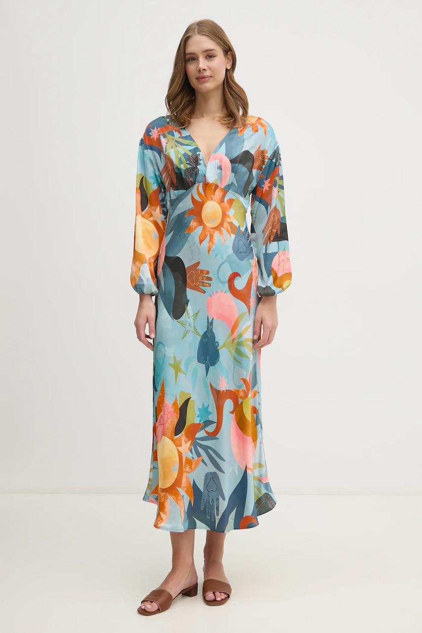 Never Fully Dressed rochie Balearic Emma maxi