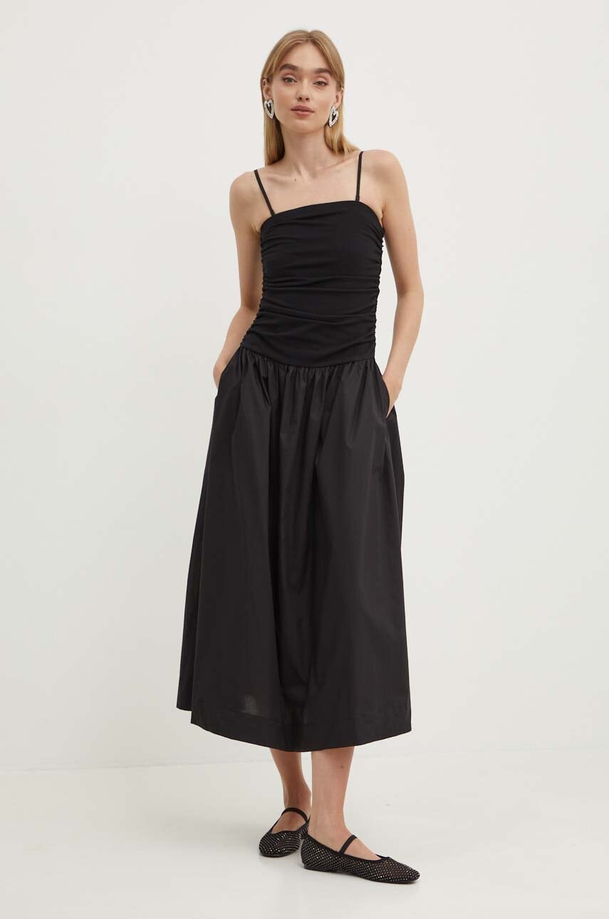 Never Fully Dressed rochie LolaAp culoarea negru