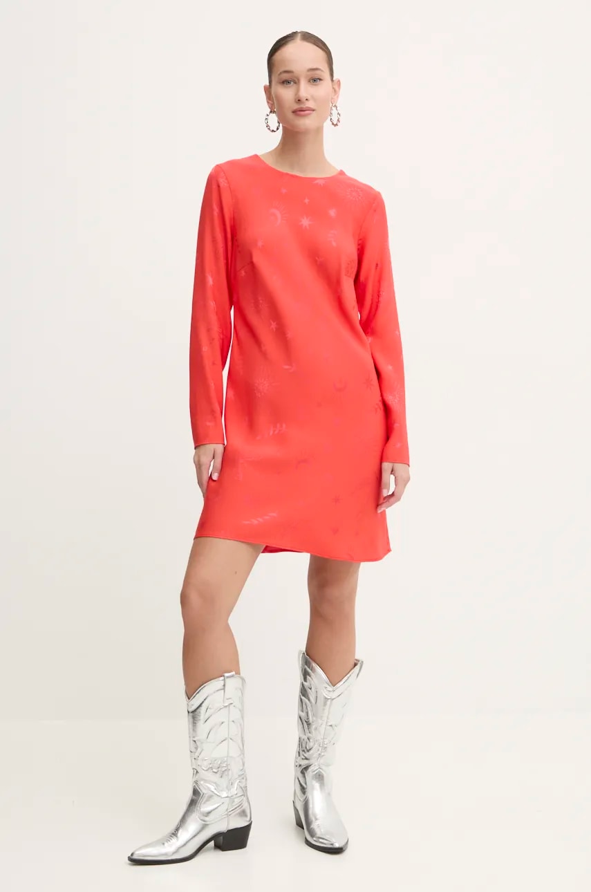 Never Fully Dressed rochie Mini Soho Dress culoarea rosu