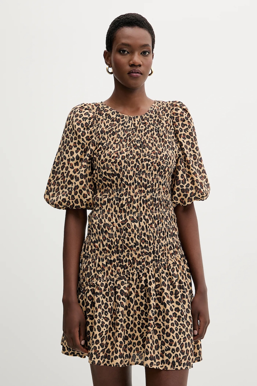 Never Fully Dressed rochie culoarea maro