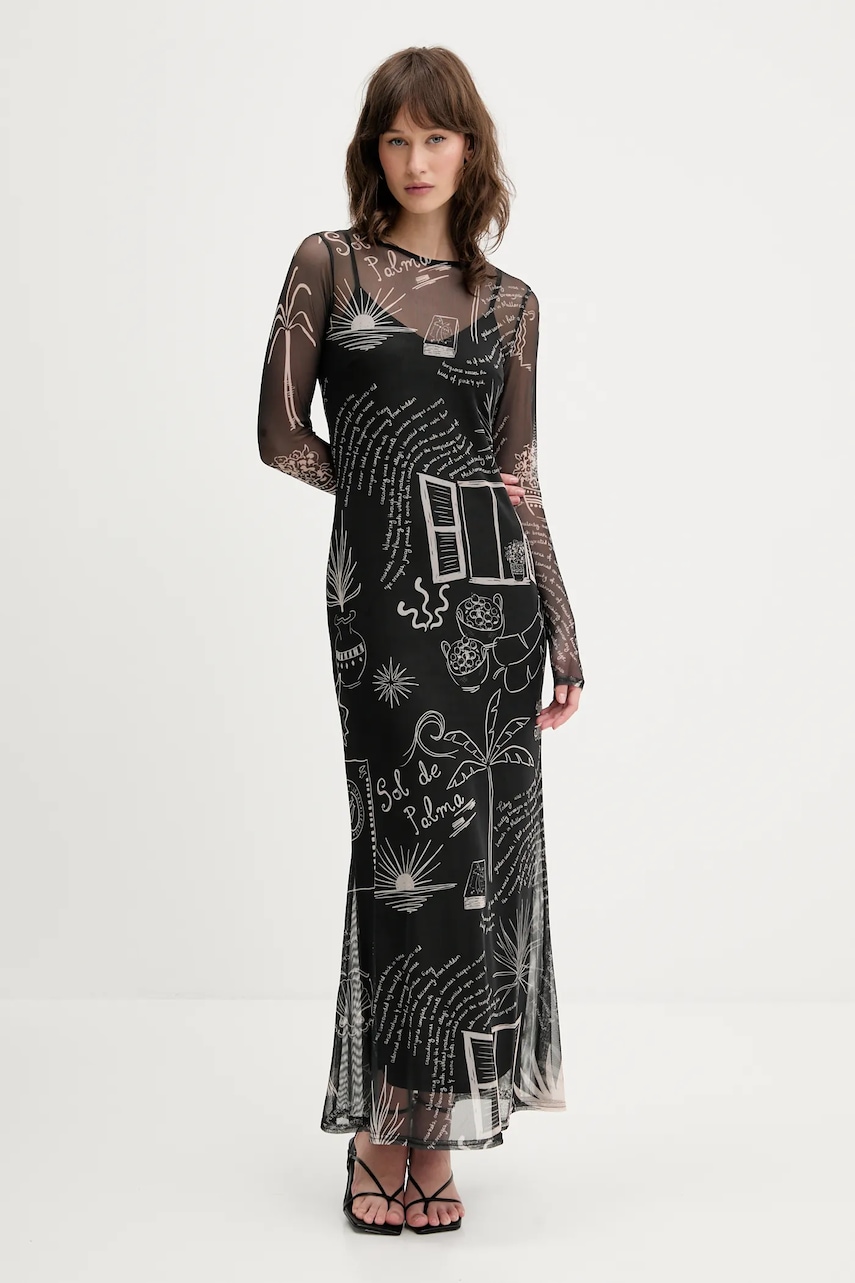 Never Fully Dressed rochie culoarea negru