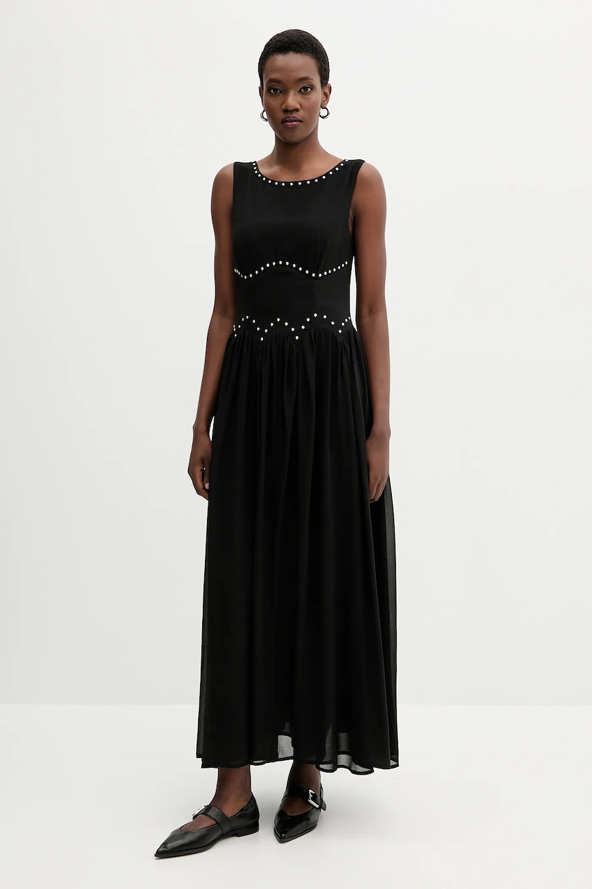 Never Fully Dressed rochie culoarea negru
