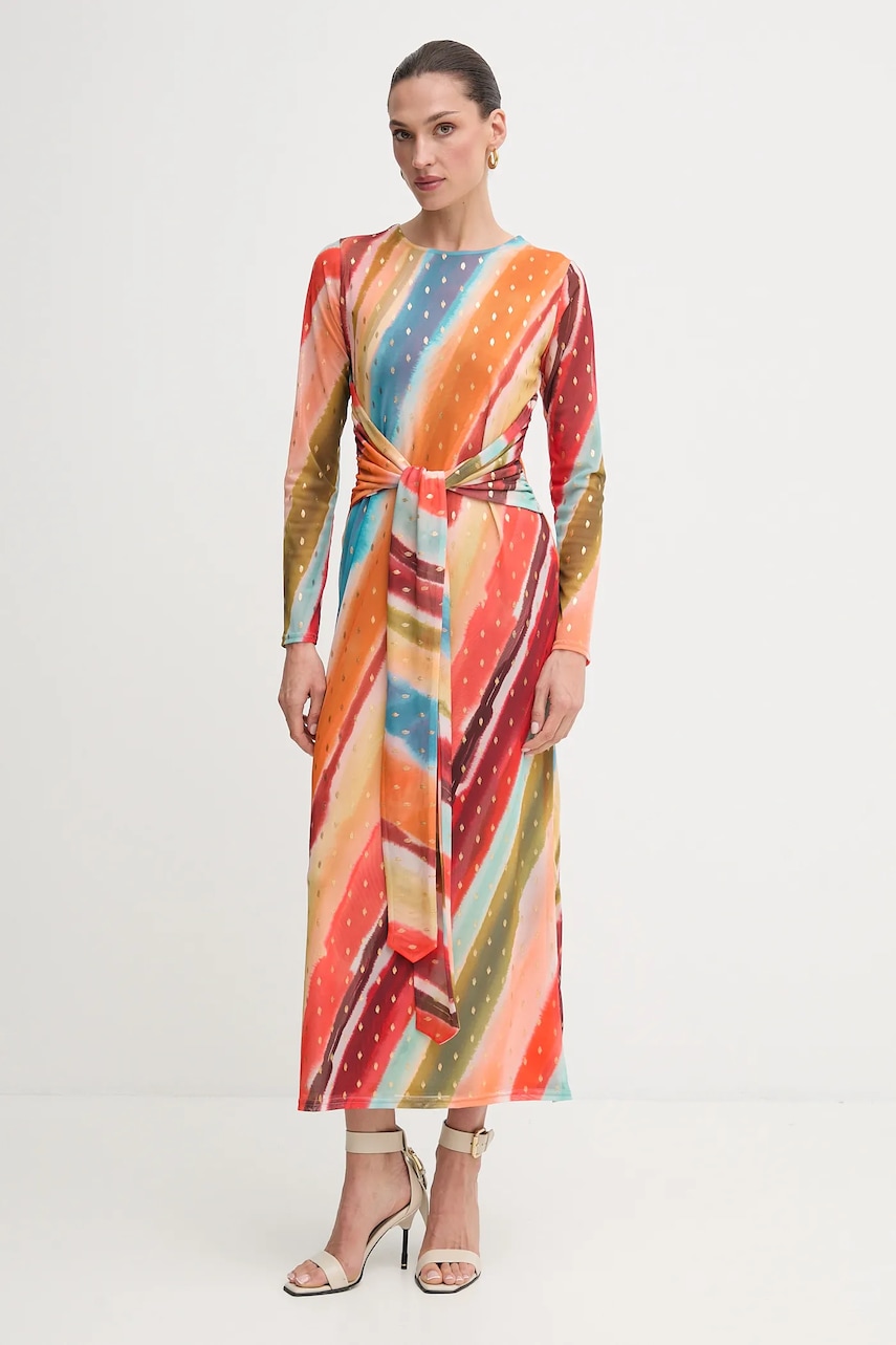 Never Fully Dressed rochie culoarea portocaliu