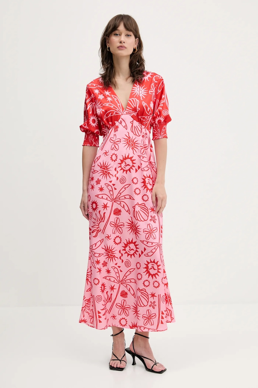 Never Fully Dressed rochie culoarea roșu