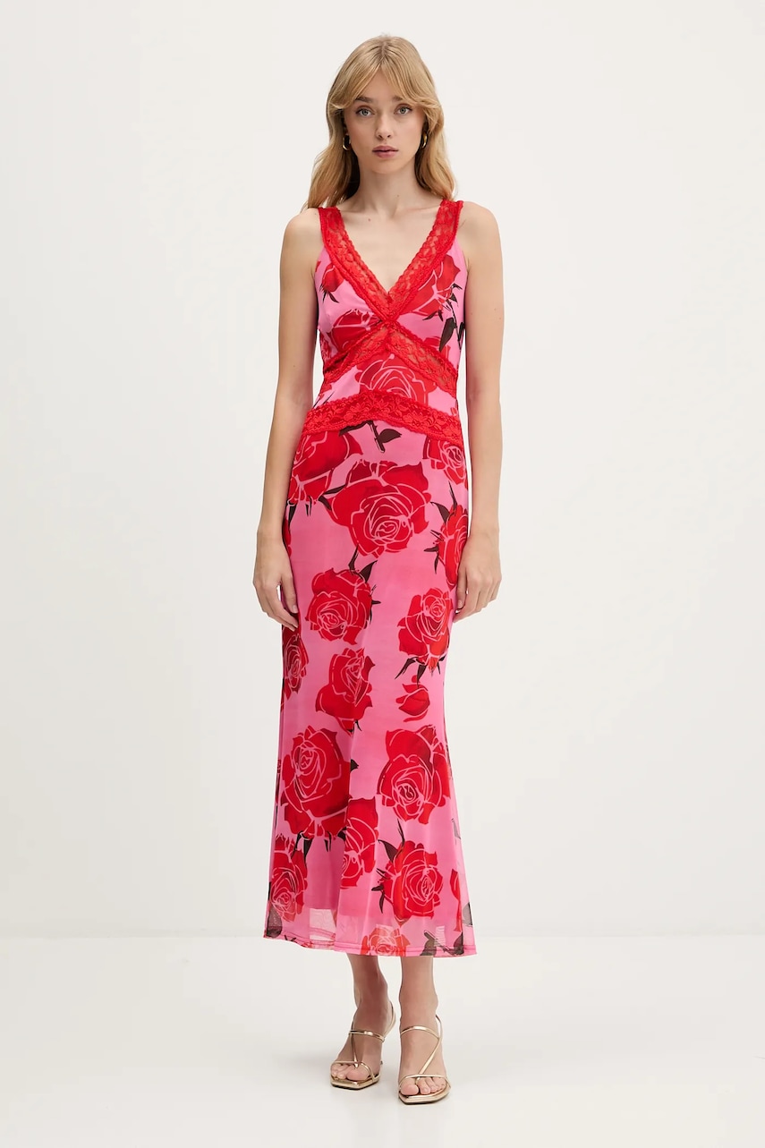 Never Fully Dressed rochie culoarea roz