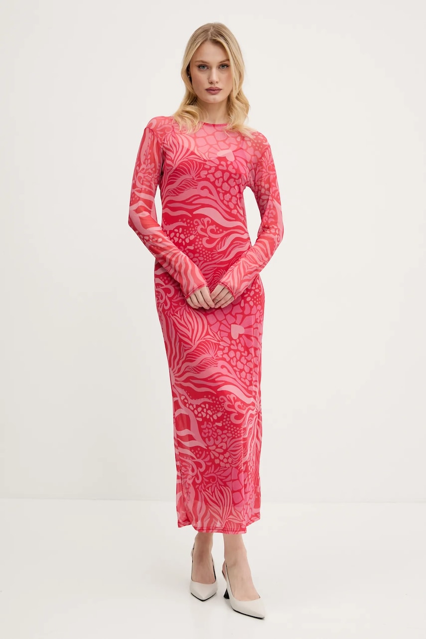 Never Fully Dressed rochie culoarea roz