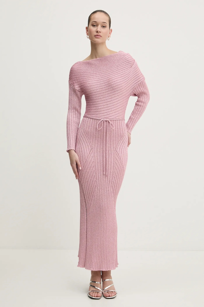 Never Fully Dressed rochie culoarea roz