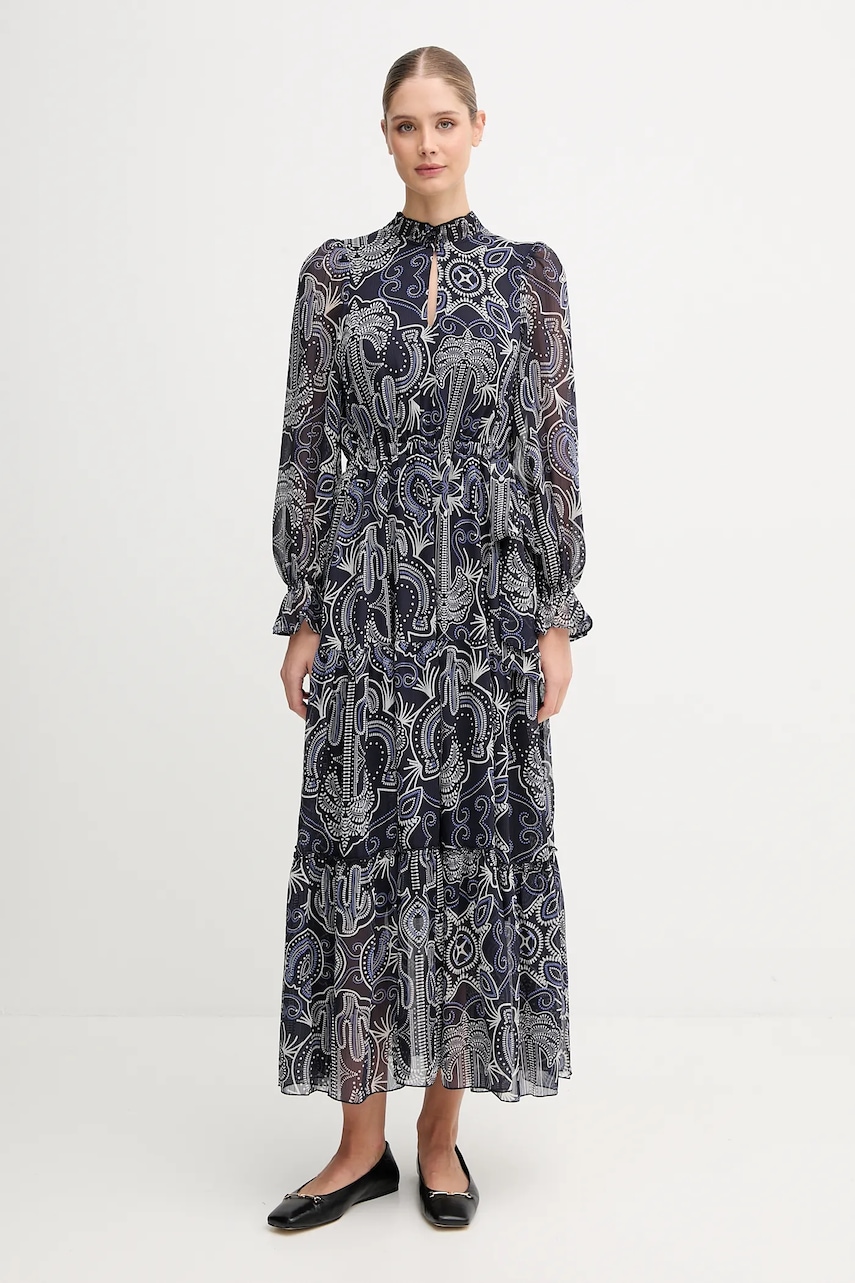 OUI rochie culoarea albastru marin