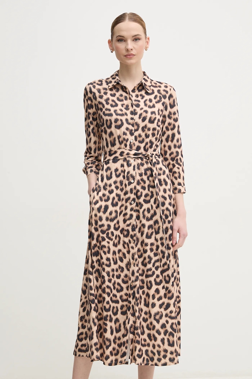 OUI rochie culoarea bej