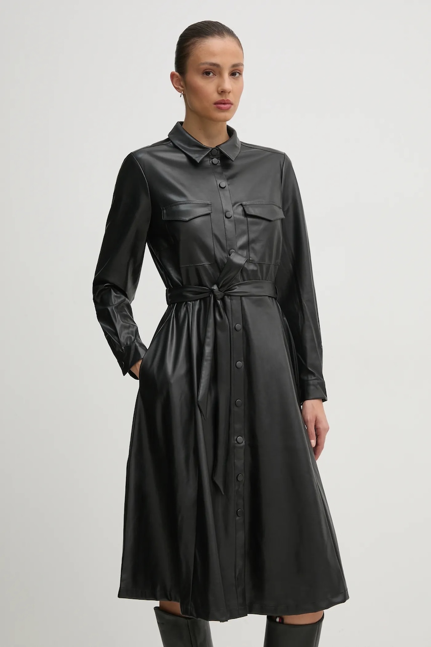 OUI rochie culoarea negru