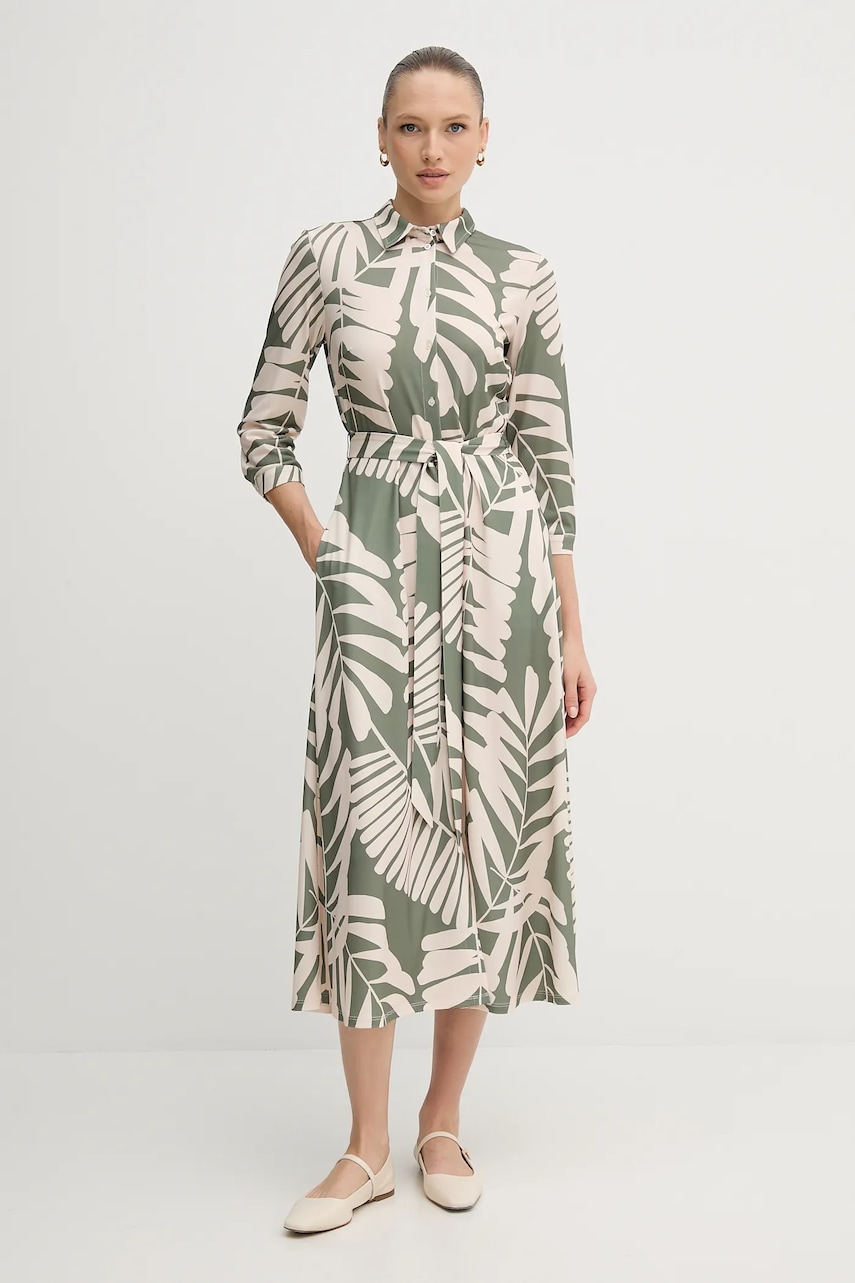 OUI rochie culoarea verde