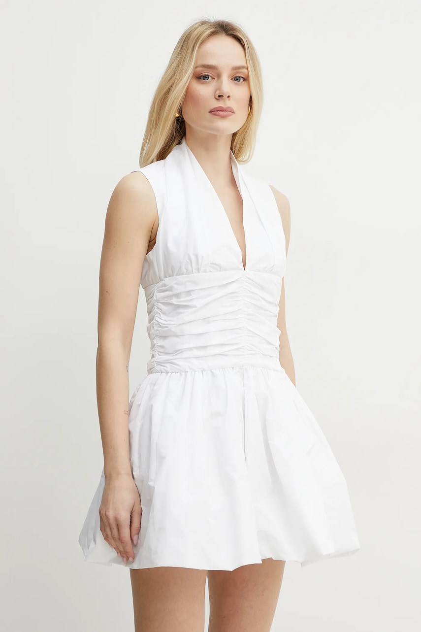 Patou rochie culoarea alb
