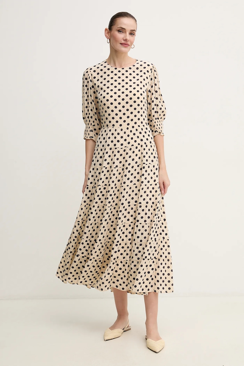 Pedro del Hierro rochie culoarea bej