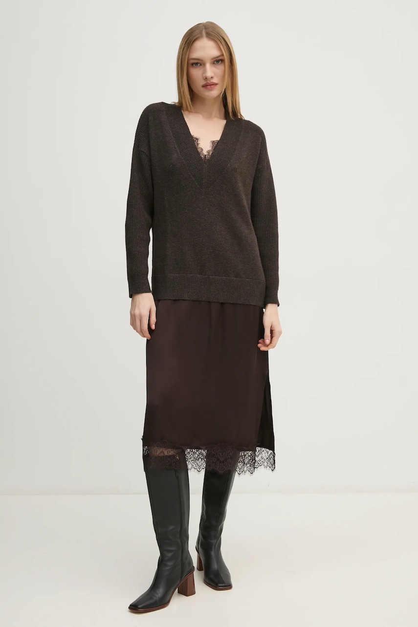 Pedro del Hierro rochie culoarea maro