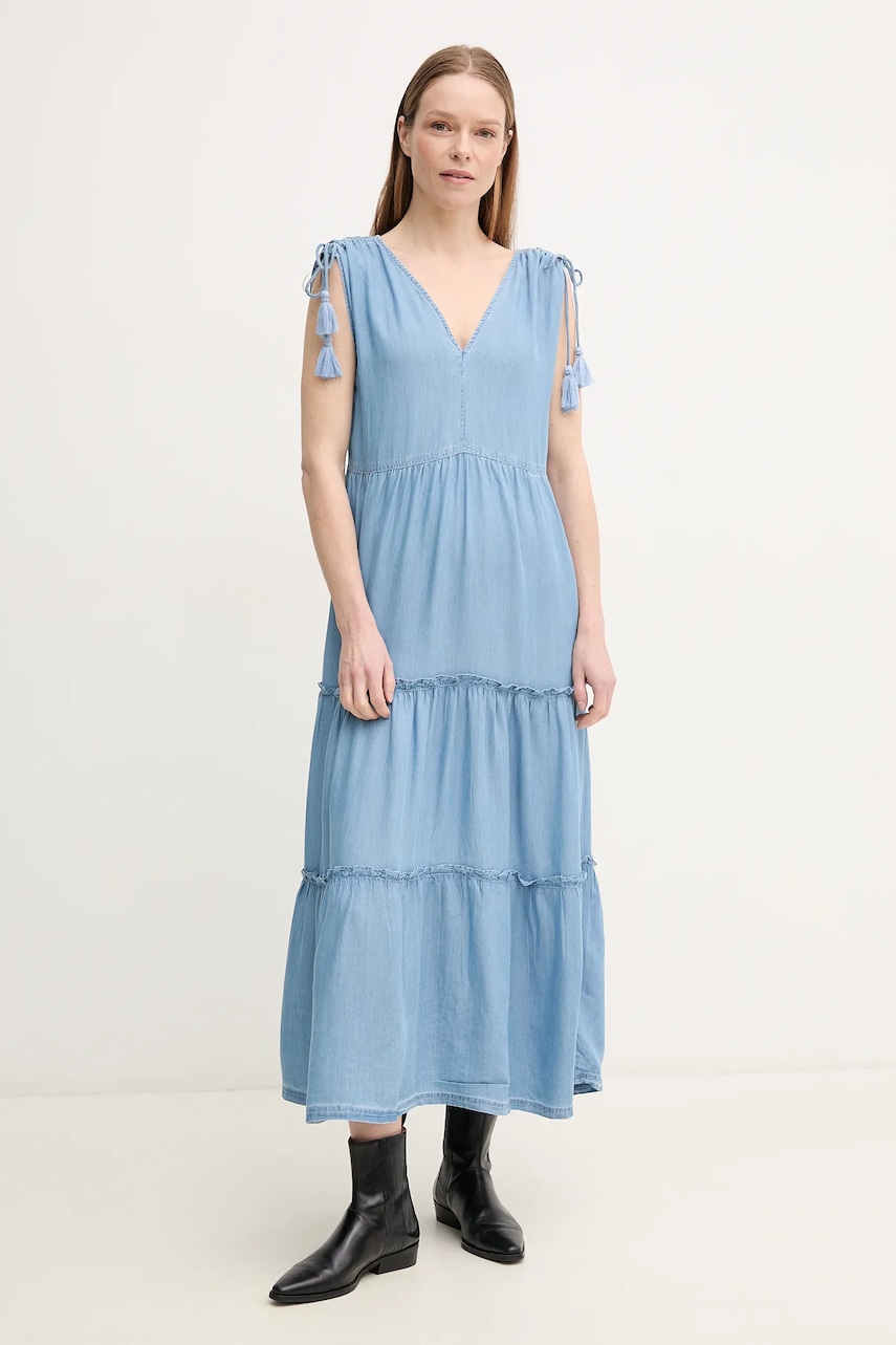 Pepe Jeans rochie EFFIE maxi