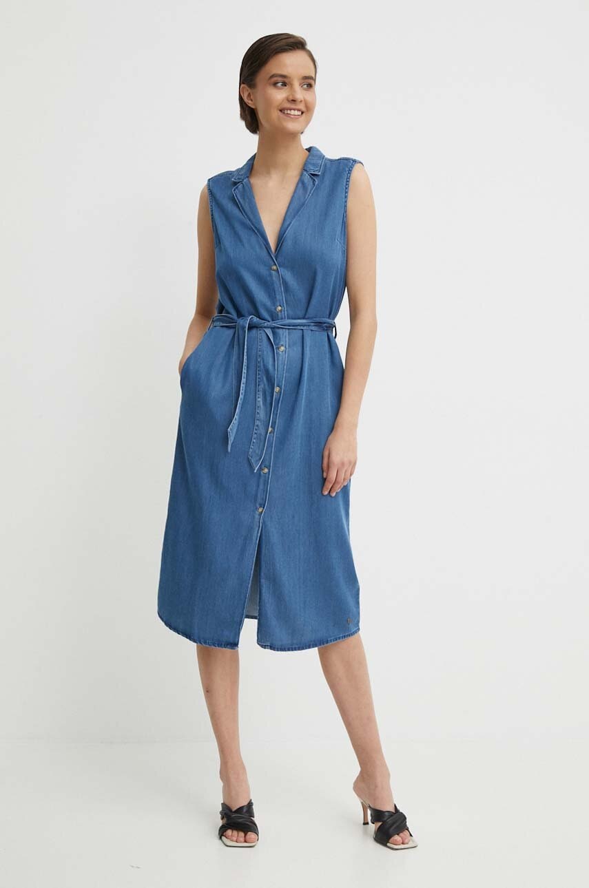 Pepe Jeans rochie MAGGIE midi