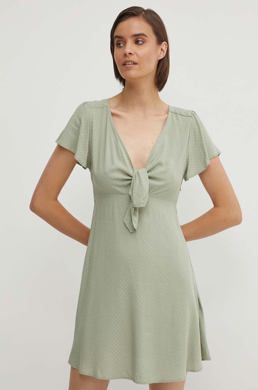 Pepe Jeans rochie NANI culoarea verde