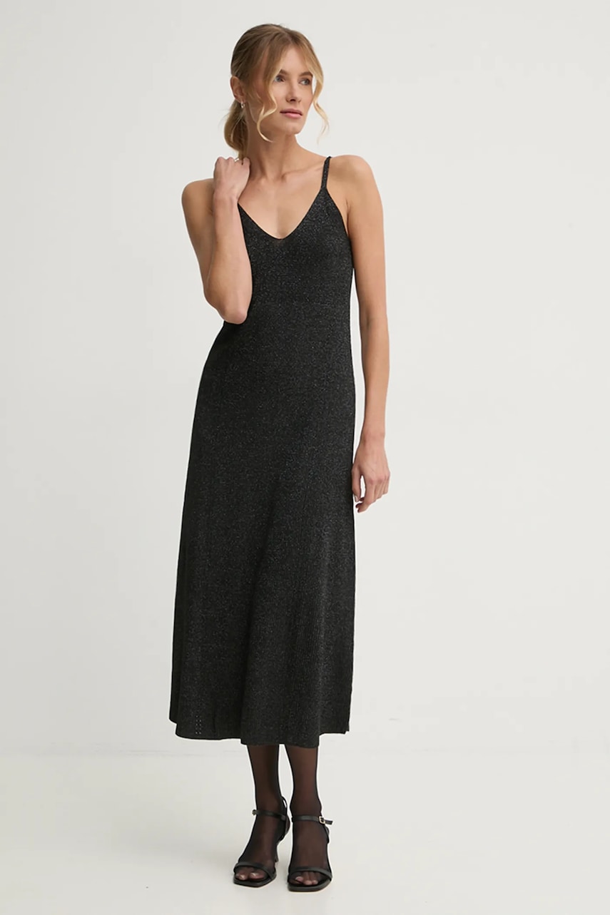 Pepe Jeans rochie NOELIA culoarea negru