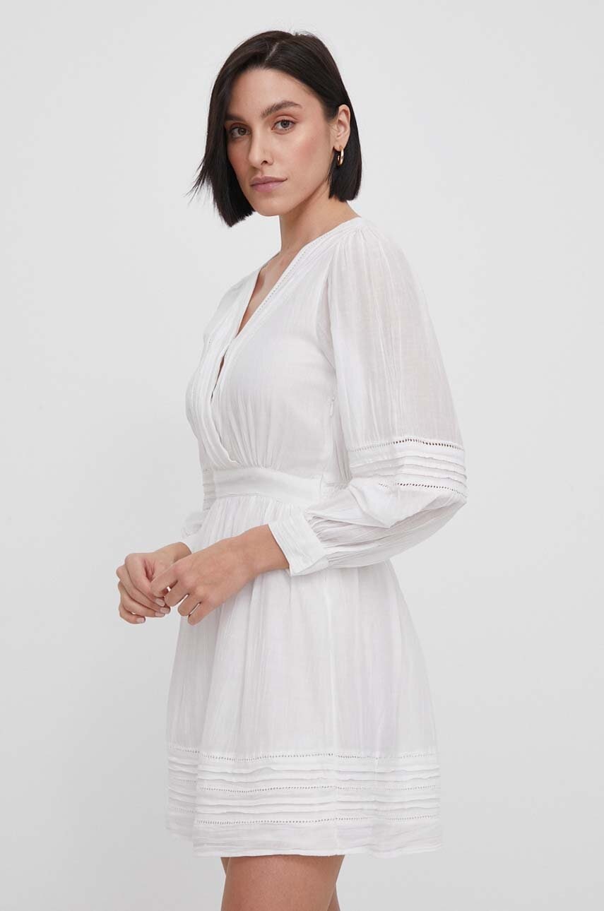 Pepe Jeans rochie culoarea bej