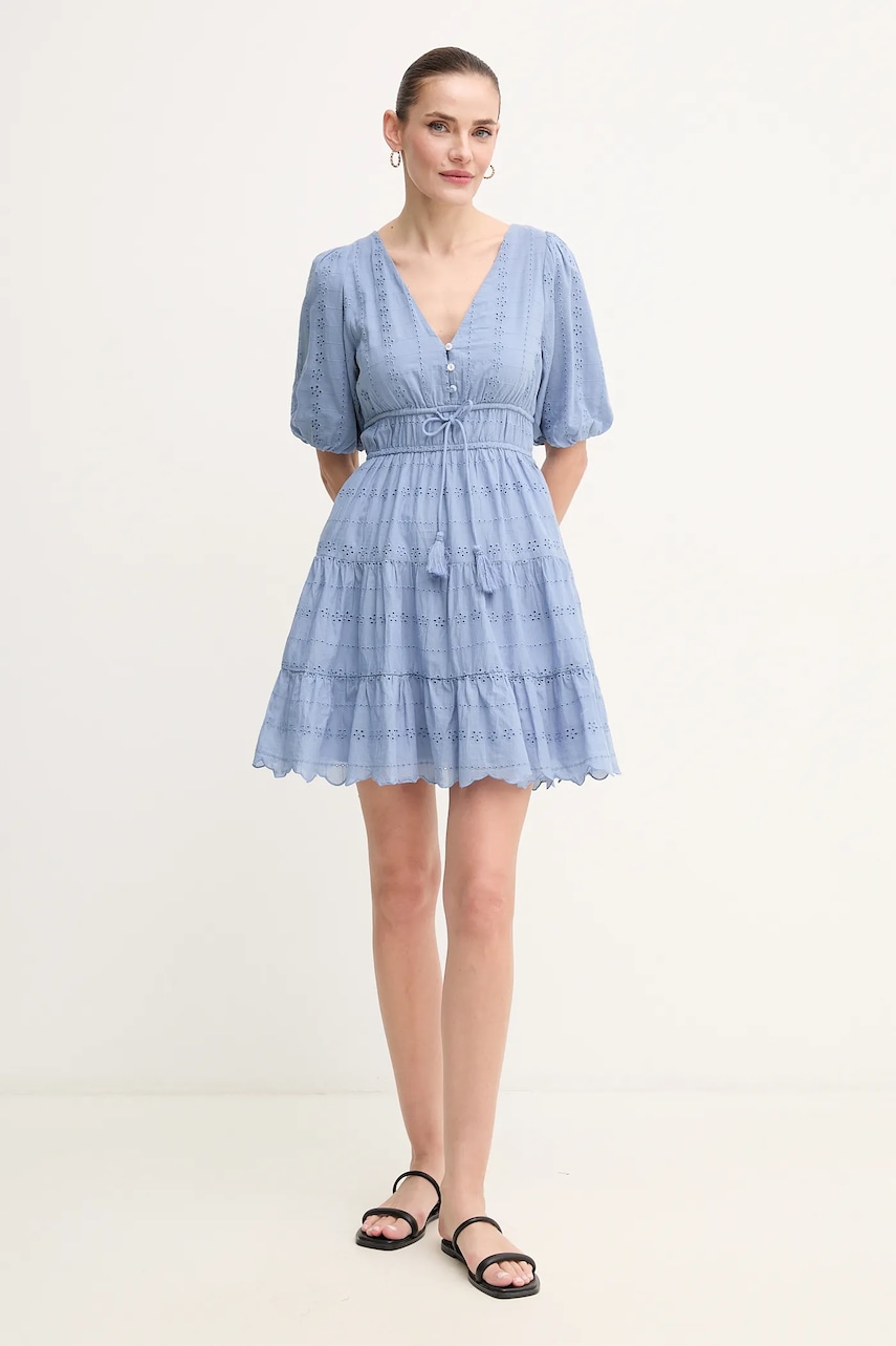 Pepe Jeans rochie din bumbac DAY mini