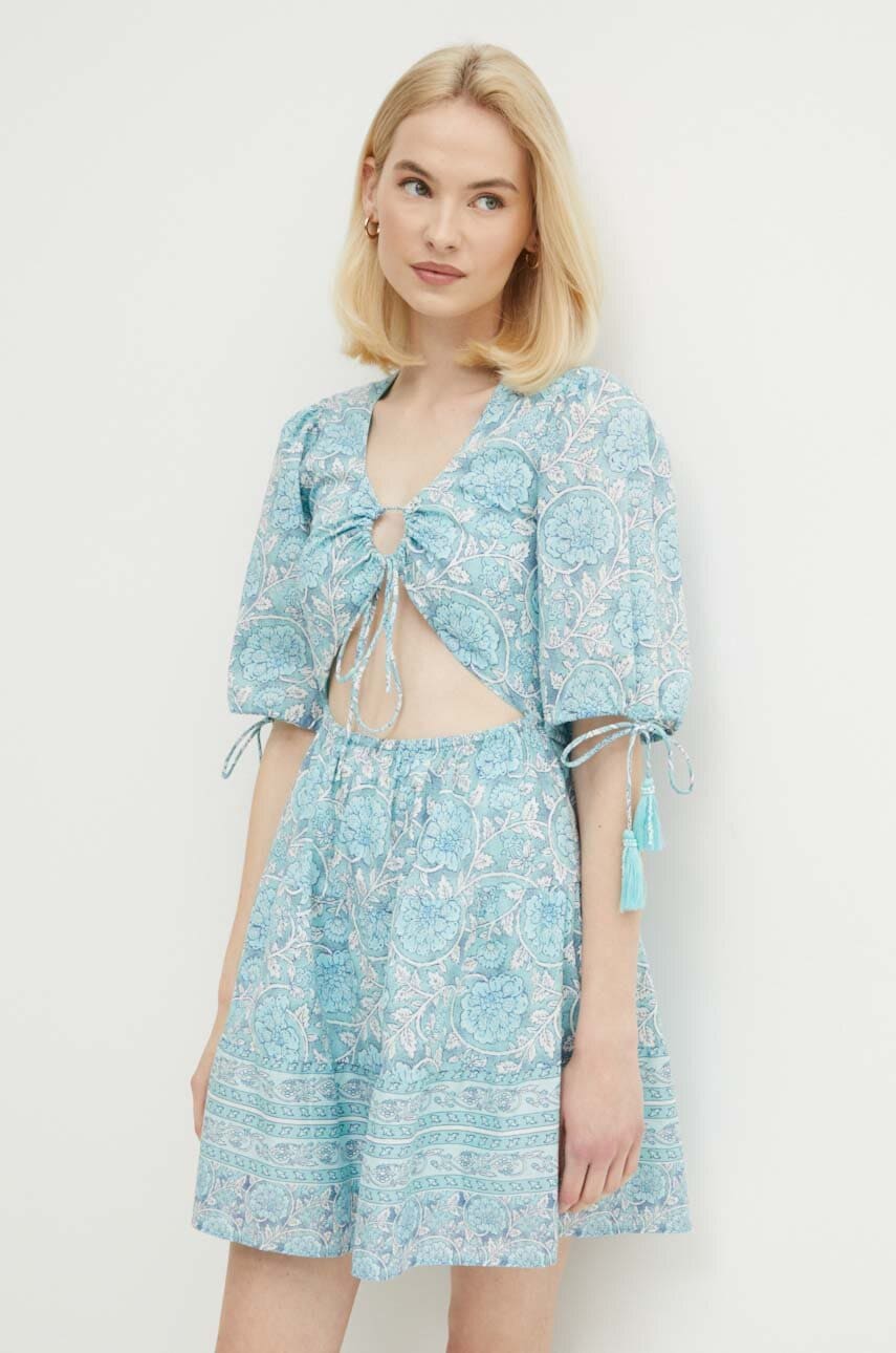 Pepe Jeans rochie din bumbac MARGOT mini