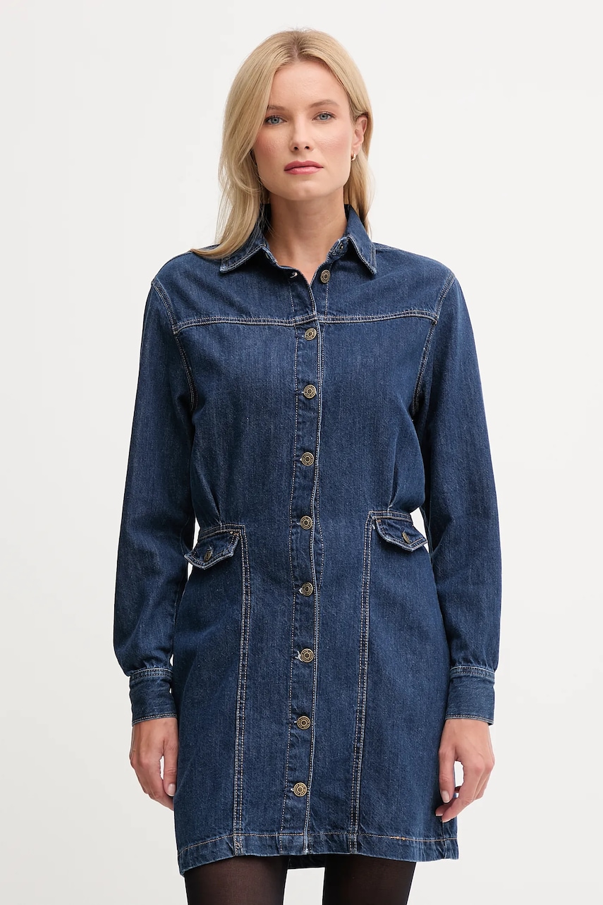 Pepe Jeans rochie jeans mini