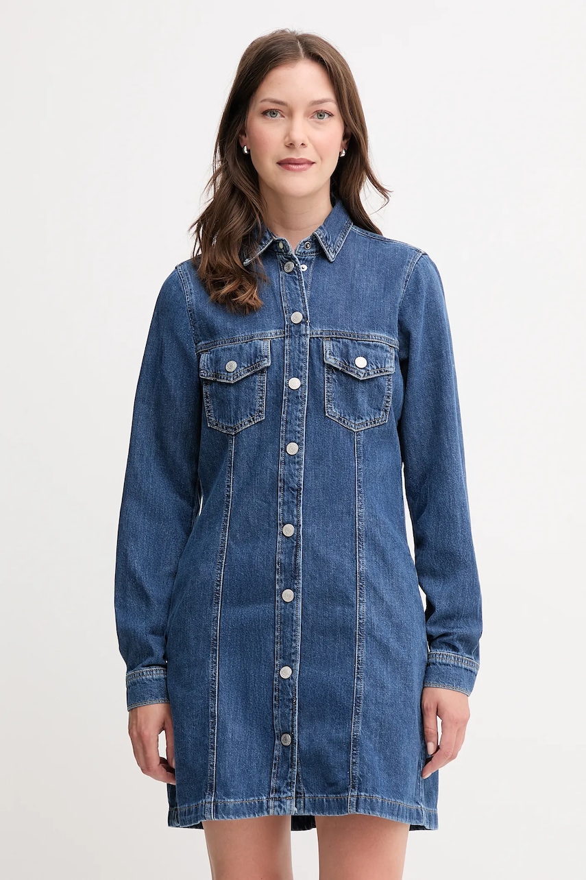 Pepe Jeans rochie jeans mini