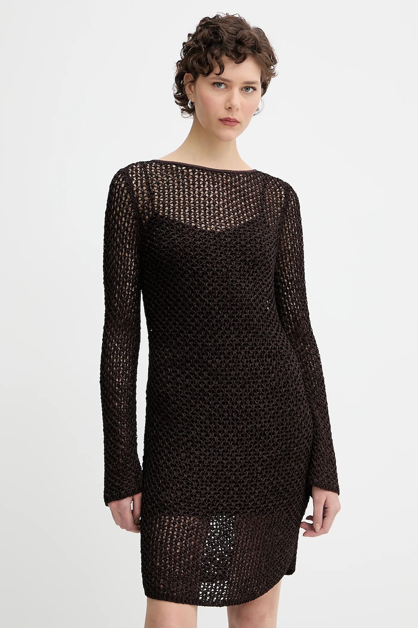 Rag & Bone rochie culoarea maro