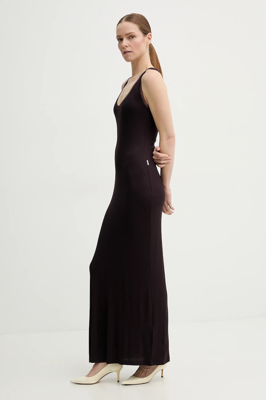 Remain rochie culoarea violet