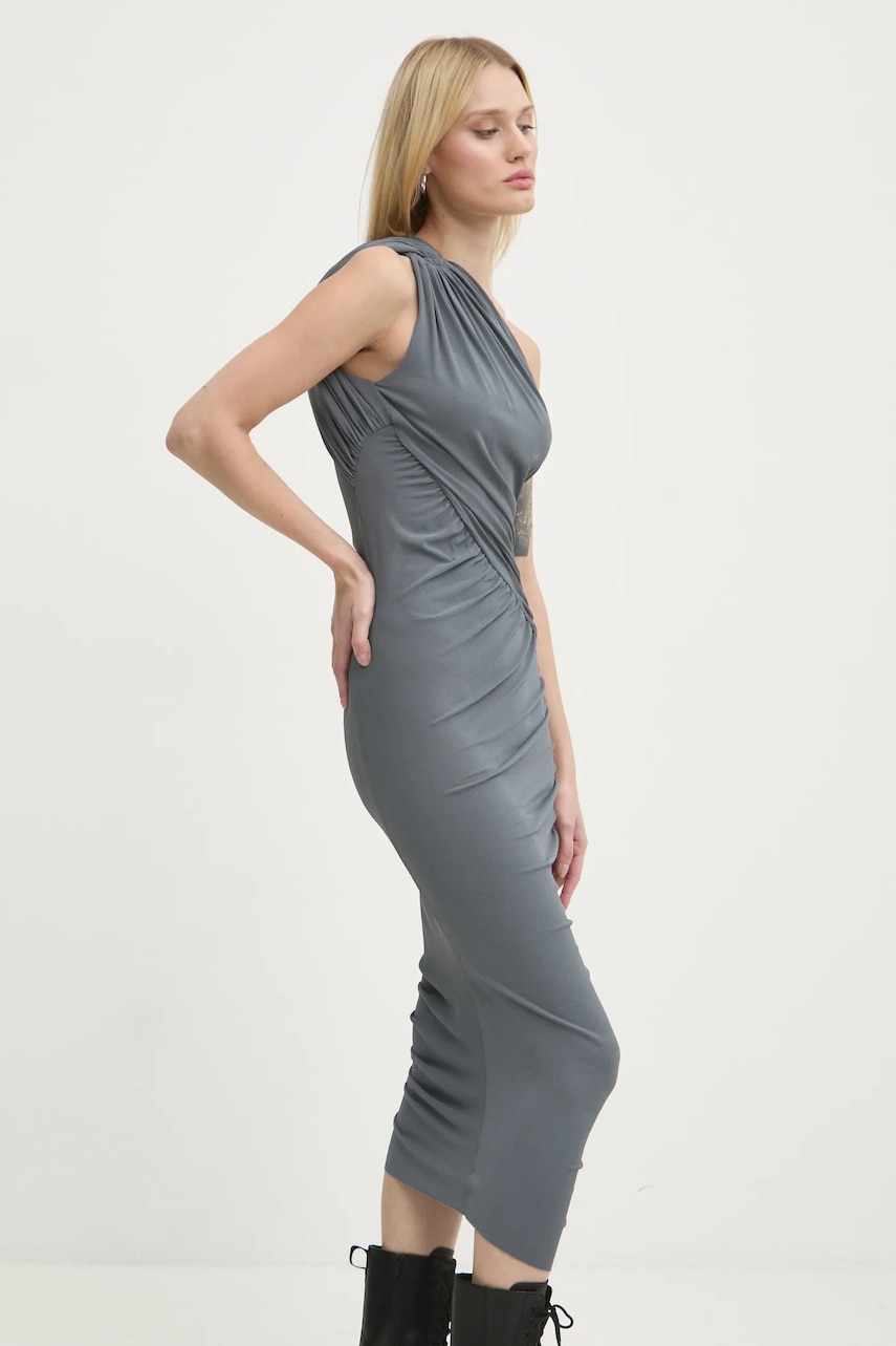 Rick Owens Lilies rochie culoarea gri
