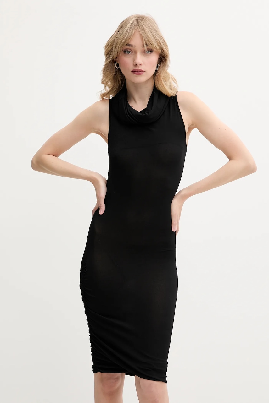 Rick Owens Lilies rochie culoarea negru