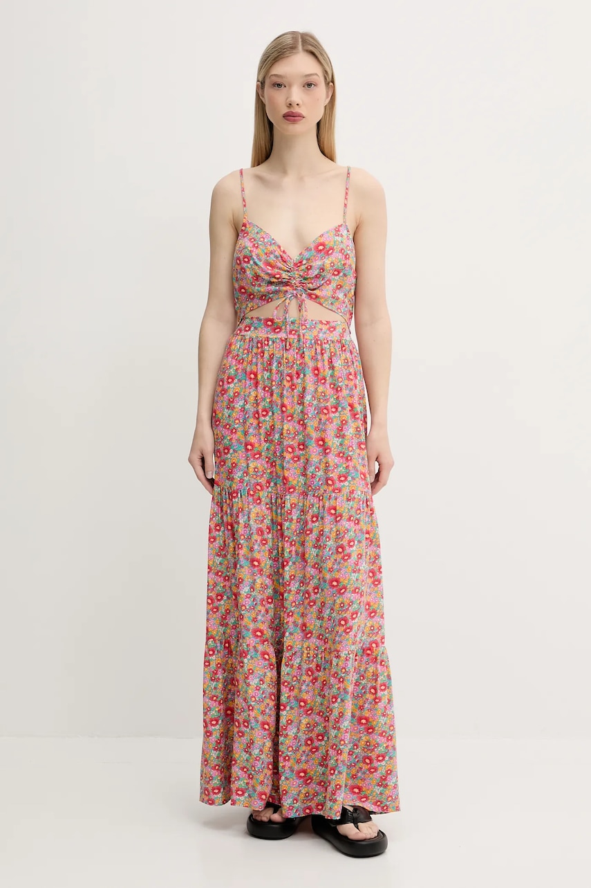 Rip Curl rochie LAS DALLAS culoarea roz