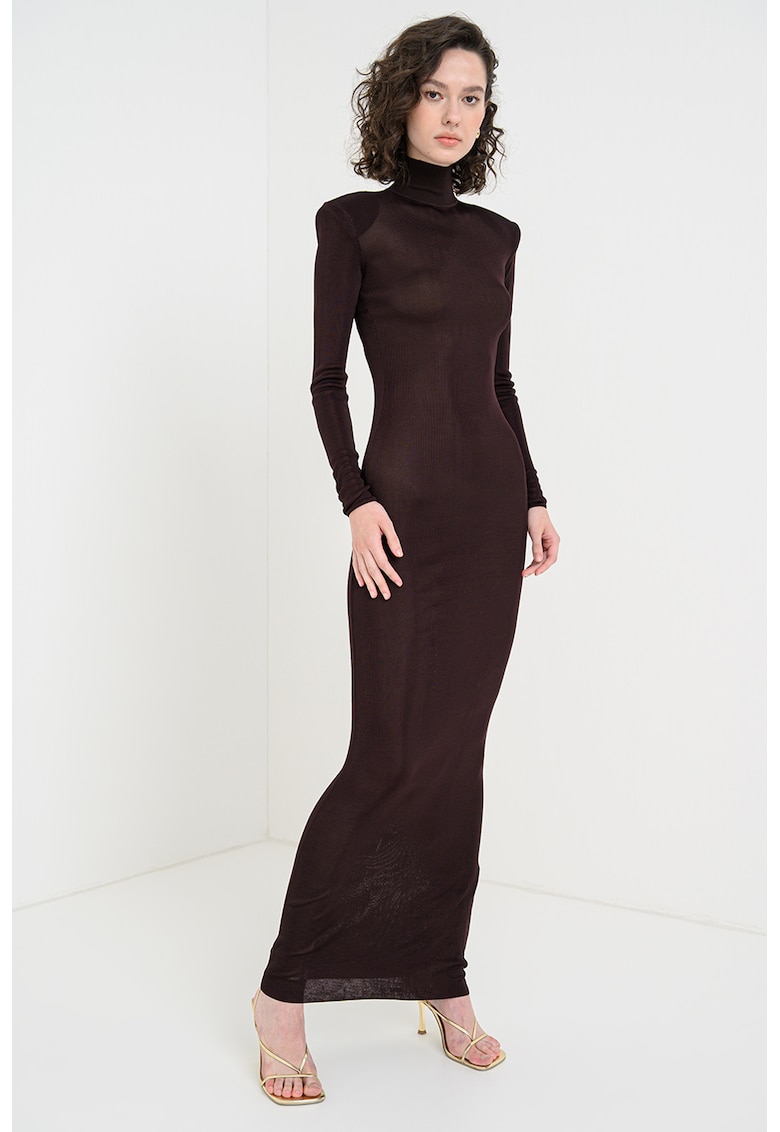 Rochie bodycon cu maneci lungi