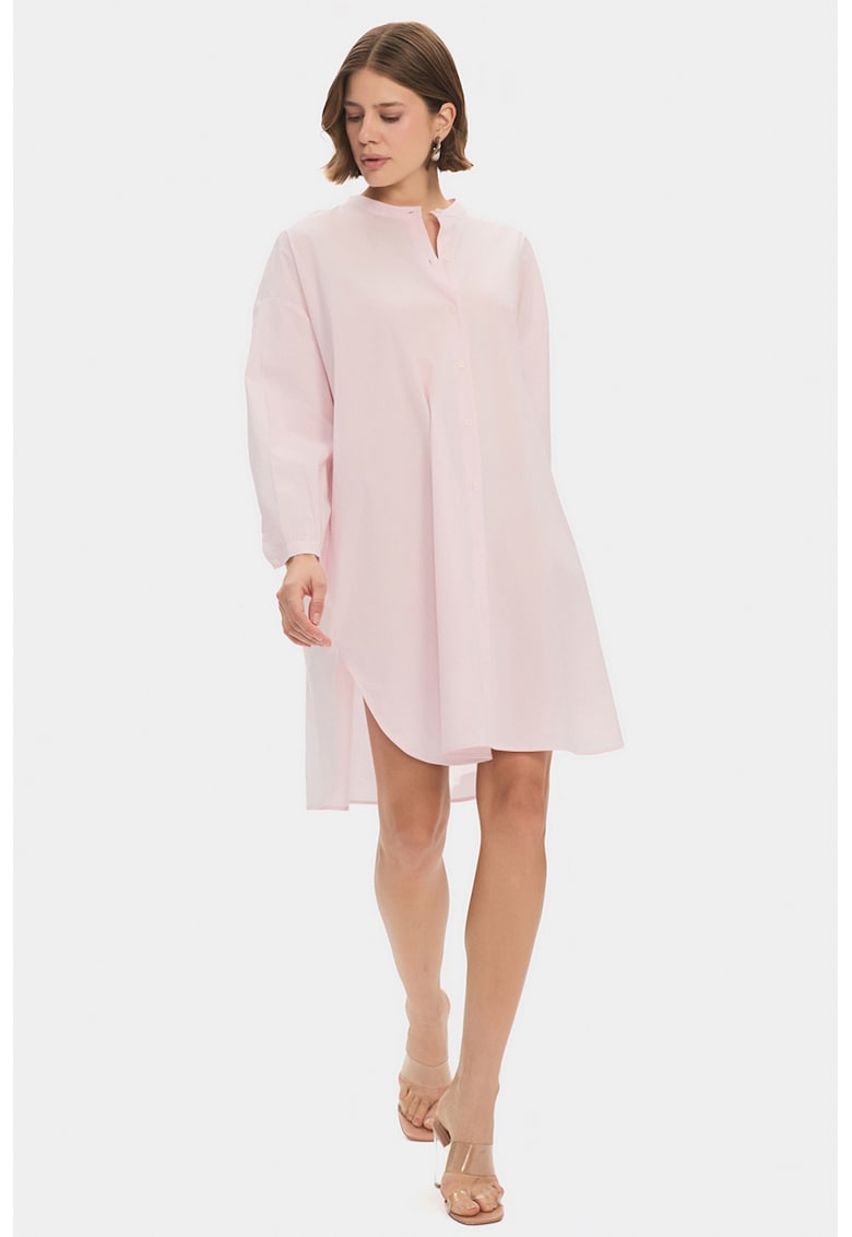 Rochie camasa cu buzunare laterale