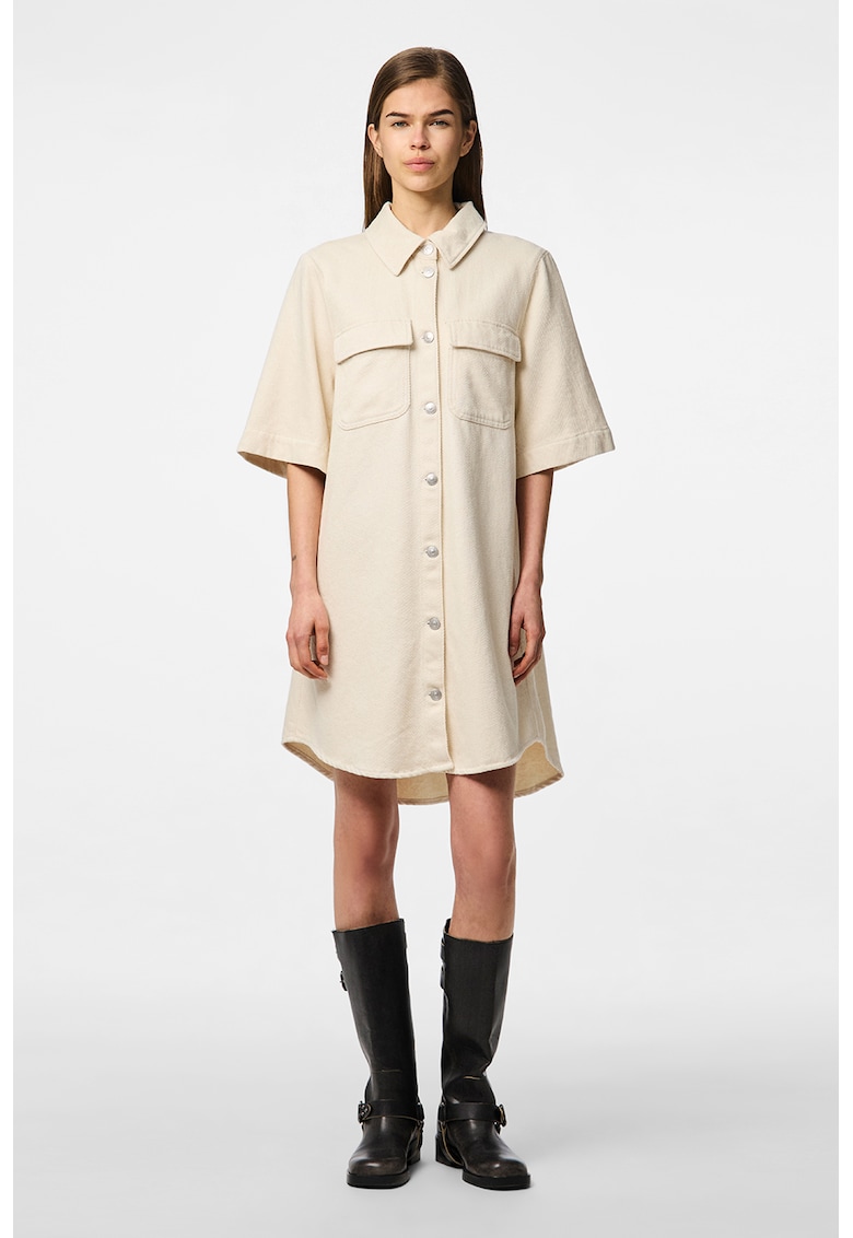 Rochie-camasa cu croiala lejera