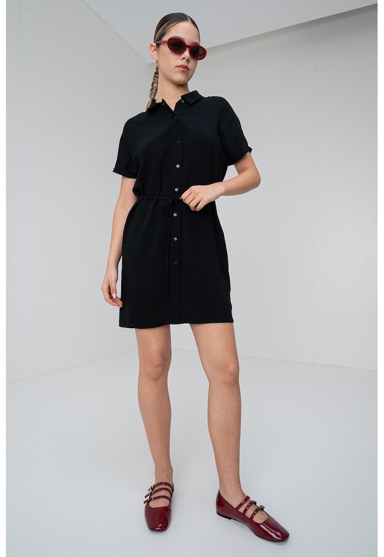 Rochie-camasa cu un cordon in talie Nova