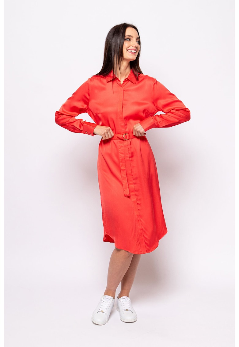 Rochie-camasa din satin Valentina