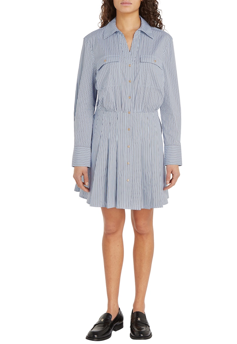 Rochie-camasa evazata