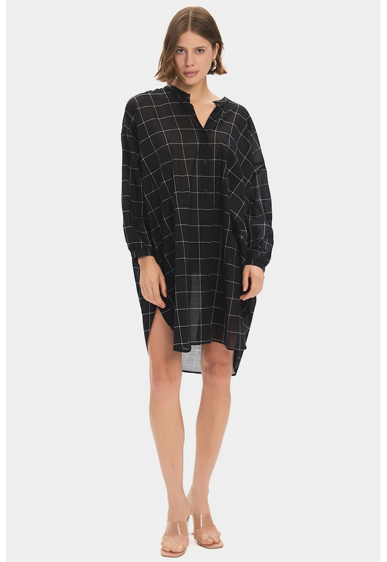 Rochie camasa in carouri