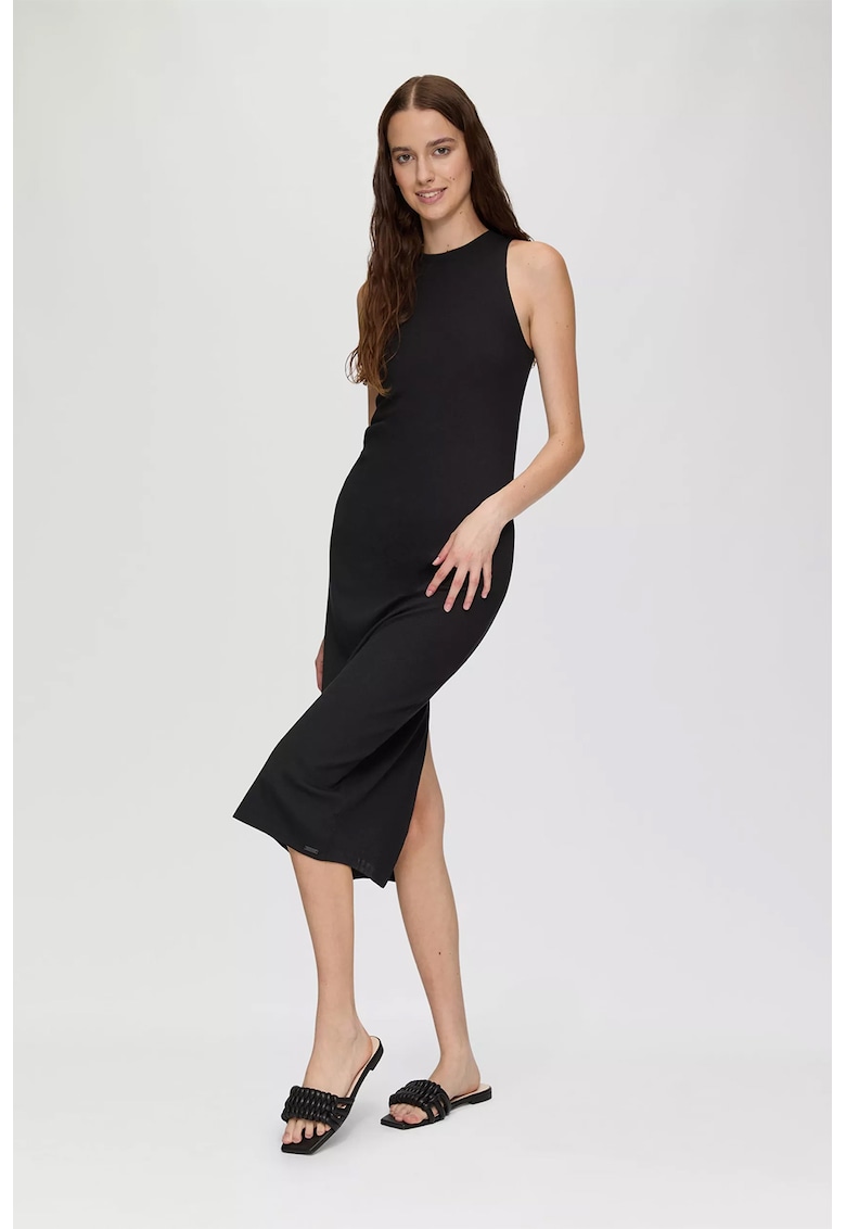 Rochie cambrata din amestec de modal