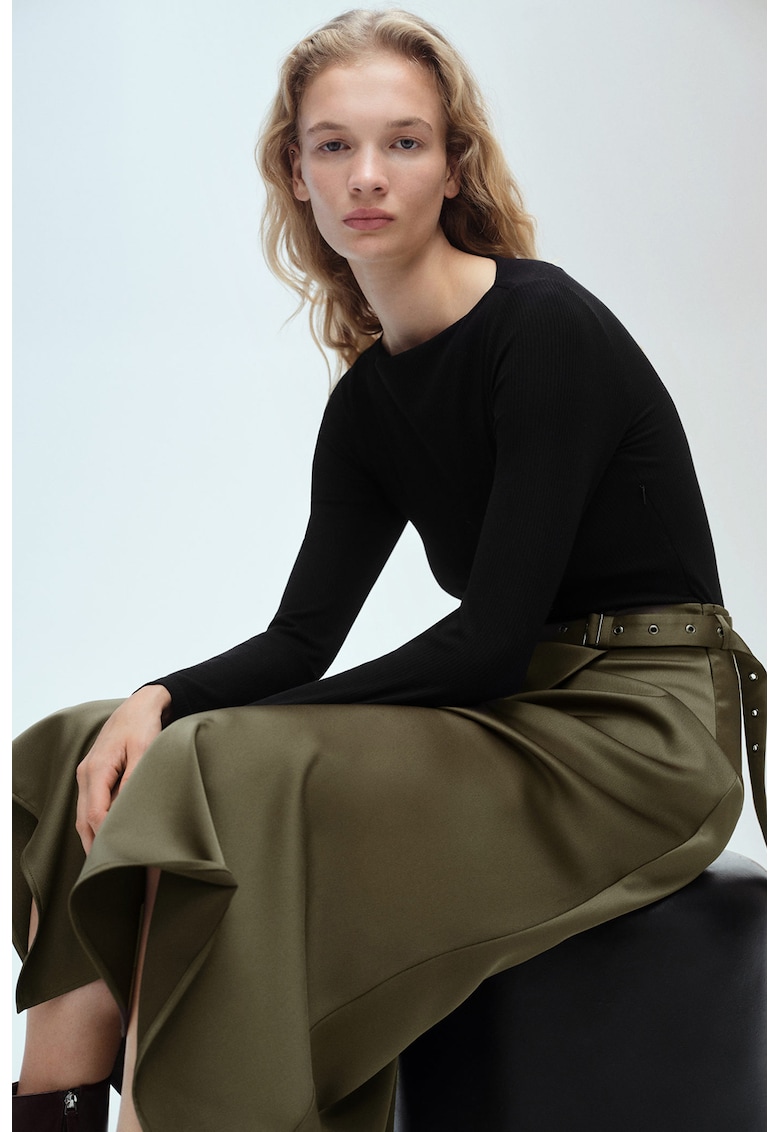 Rochie combi de lyocell