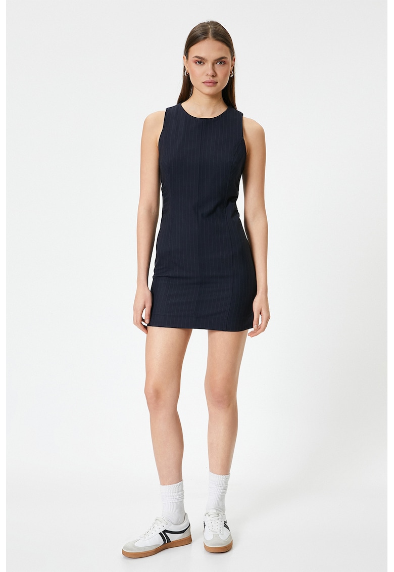 Rochie creion mini fara maneci