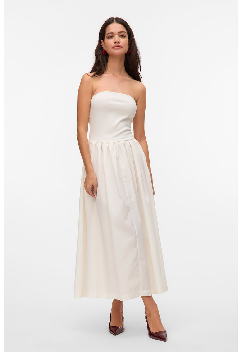 Rochie cu croiala in A - fara bretele