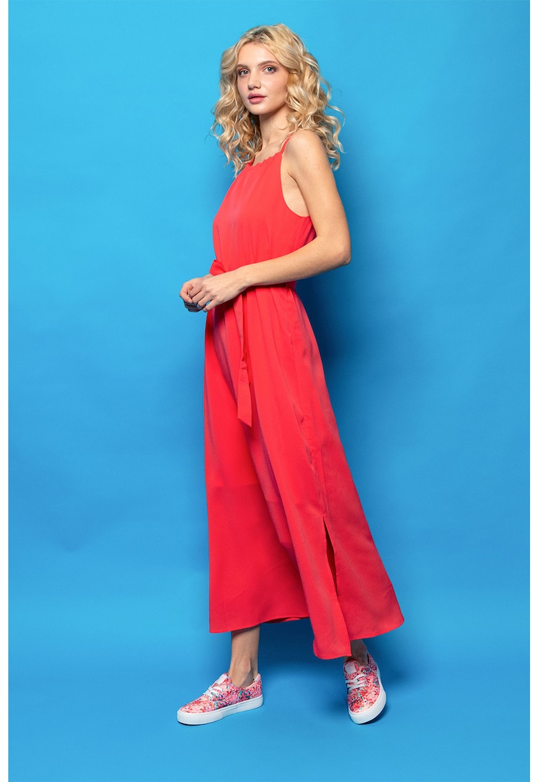 Rochie cu decolteu halter Velia