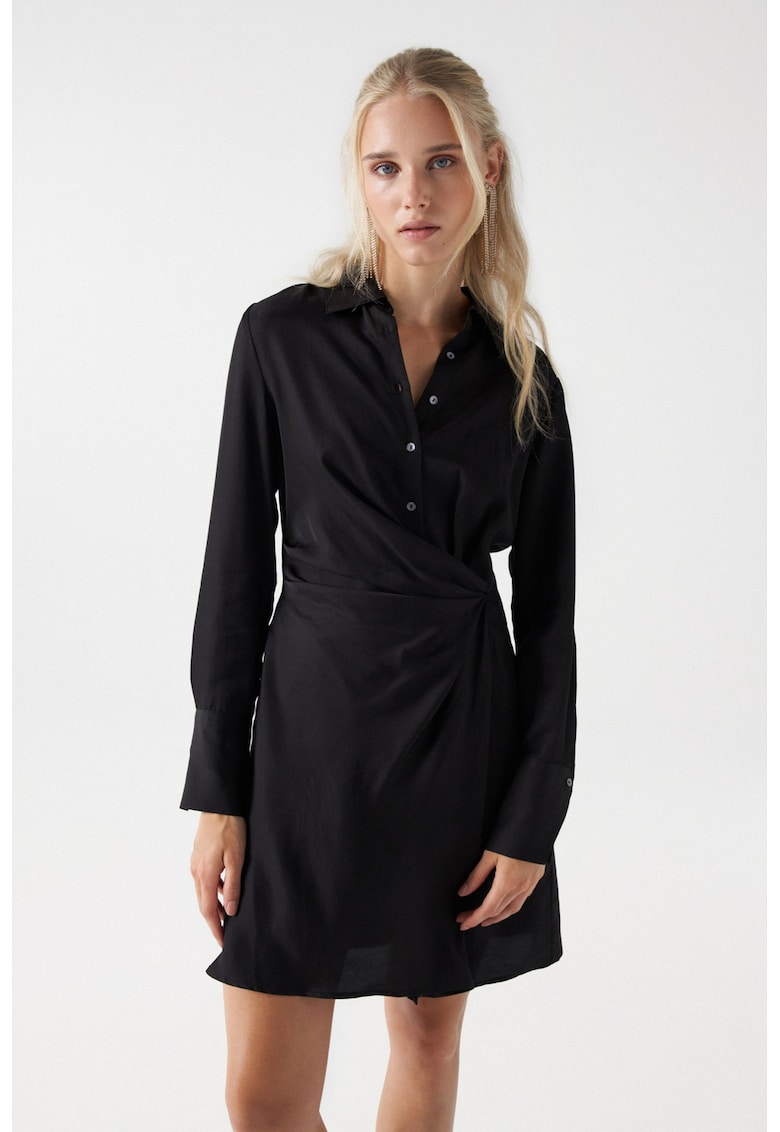 Rochie cu detaliu drapat