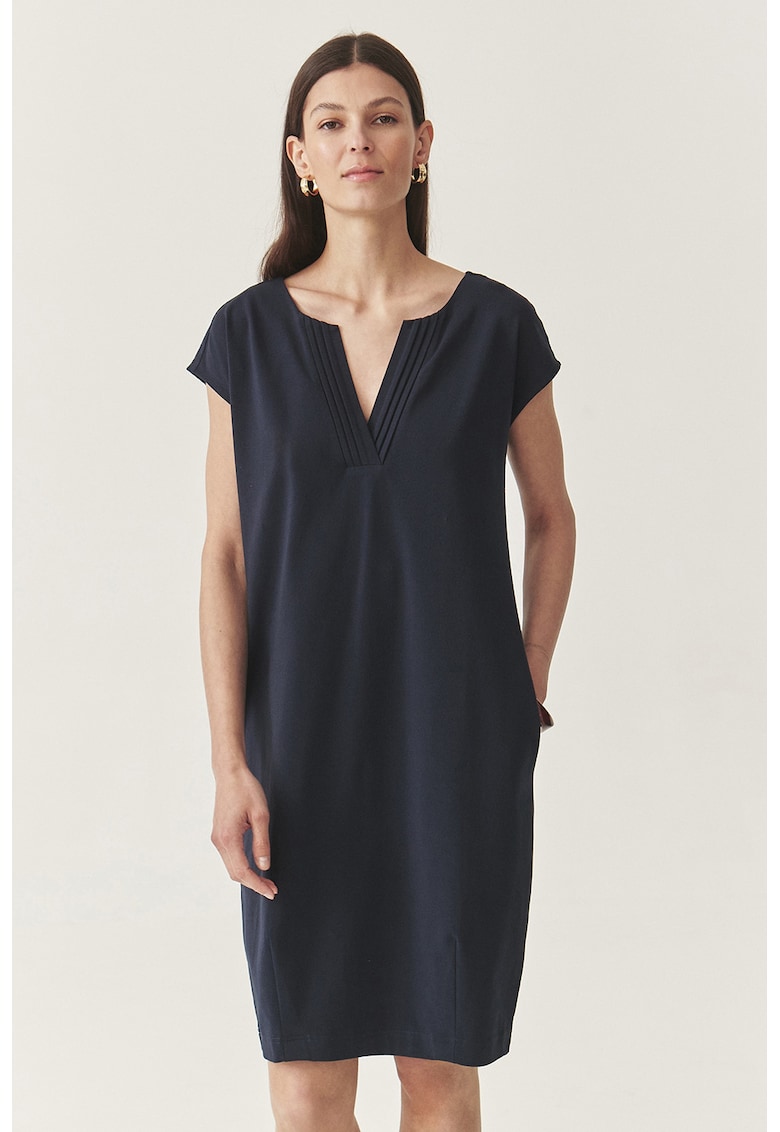 Rochie cu guler tunica si buzunare