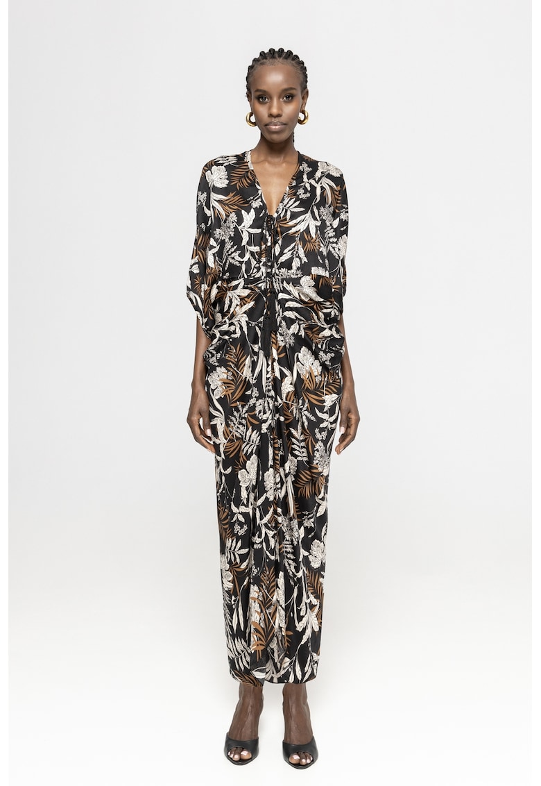 Rochie cu imprimeu tropical