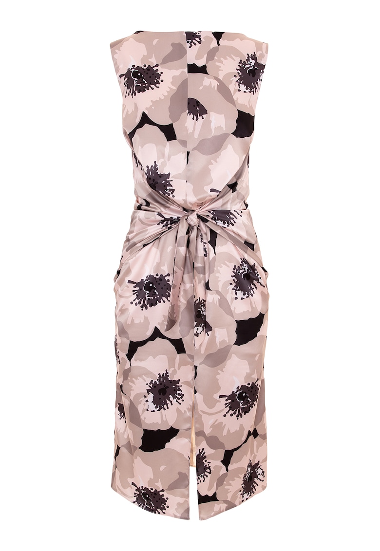 Rochie cu model cu nod - fara maneci
