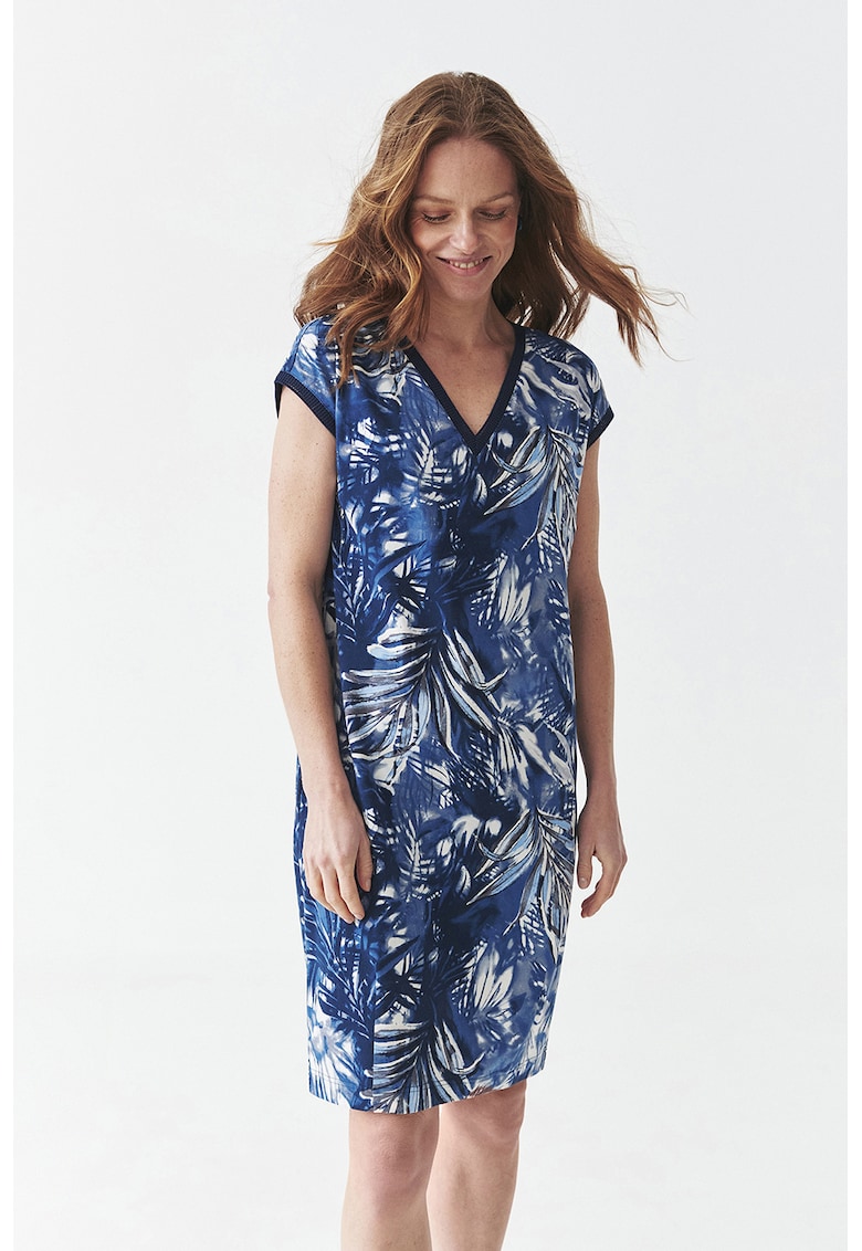 Rochie cu model si decolteu in V