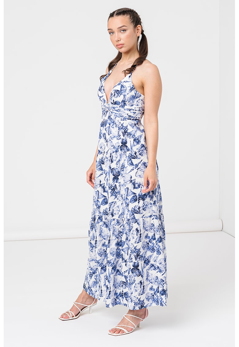 Rochie cu model si decolteu in V